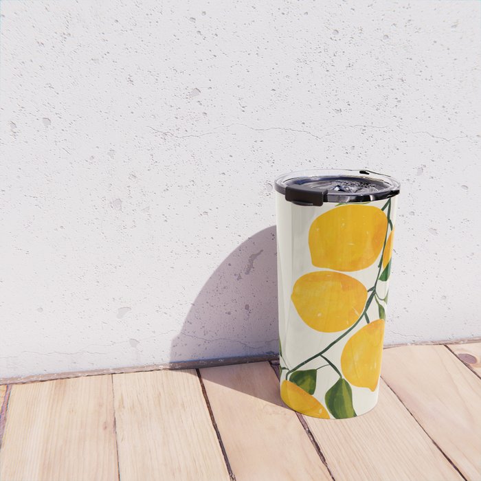 Lemon 3 Travel Mug Gallery Image 4