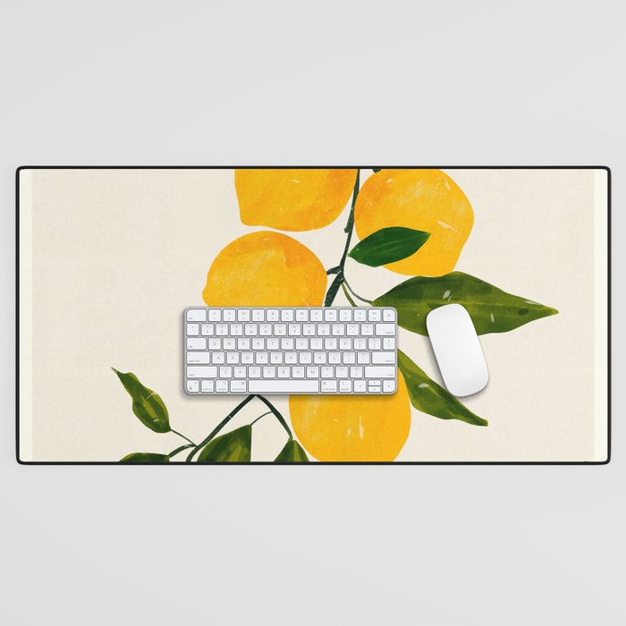 Lemon 3 Desk Mat Gallery Image 1