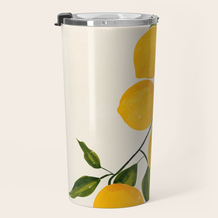Lemon 3 Travel Mug Gallery Image 3