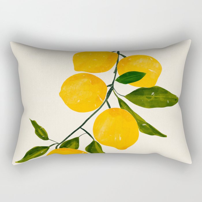 Lemon 3 Rectangular Pillow Gallery Image 1