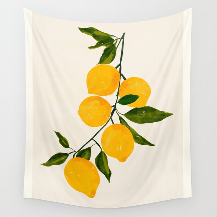 Lemon 3 Wall Tapestry Gallery Image 4