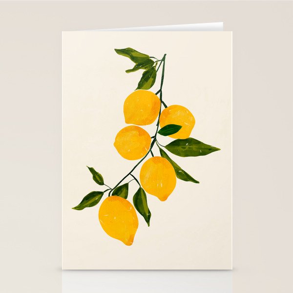 Lemon 3 Stationery Card Gallery Image 2