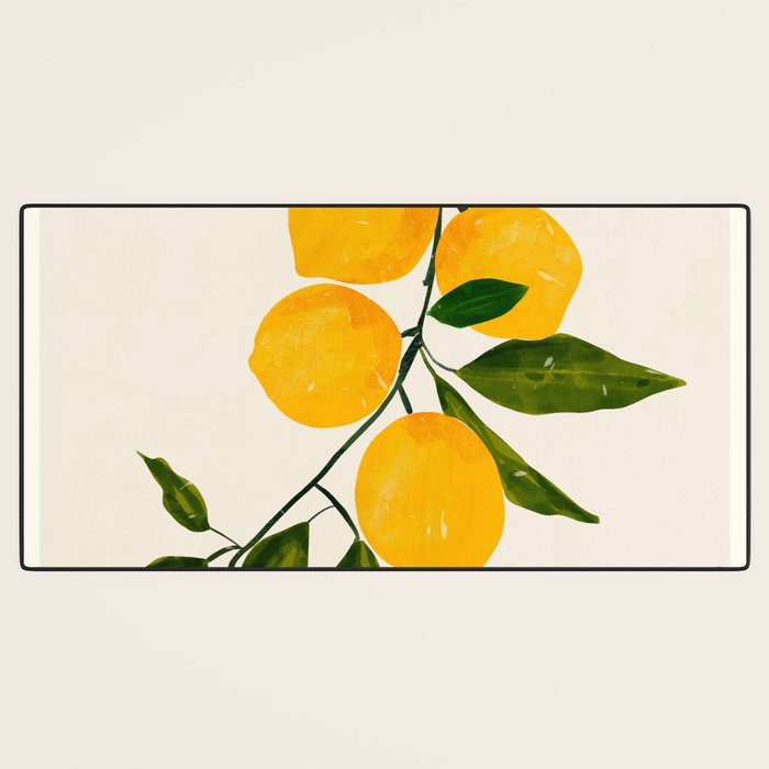 Lemon 3 Desk Mat Gallery Image 3
