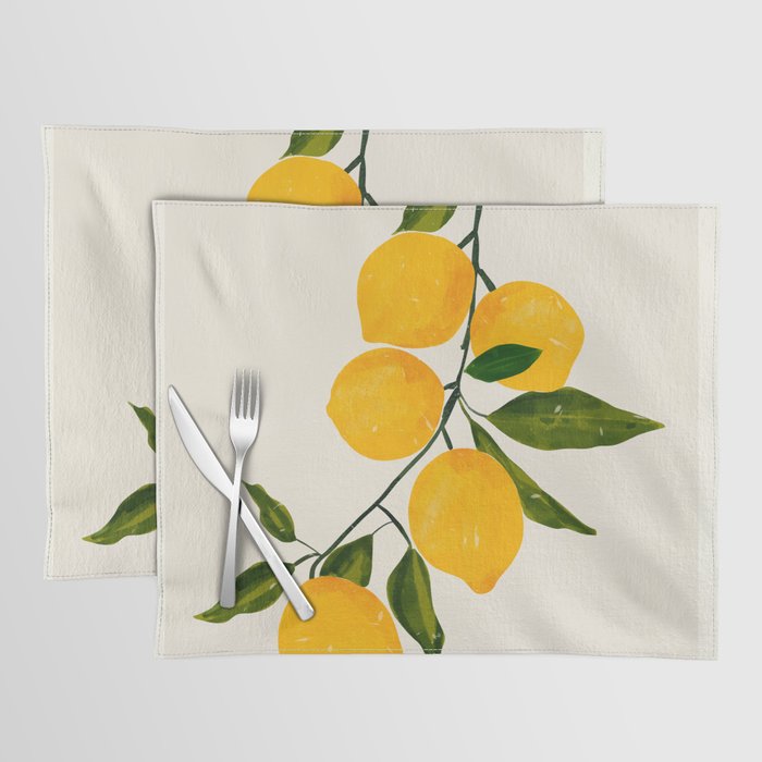 Lemon 3 Placemat Gallery Image 1