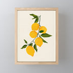 Lemon 3 Mini Art Print Gallery Image 1