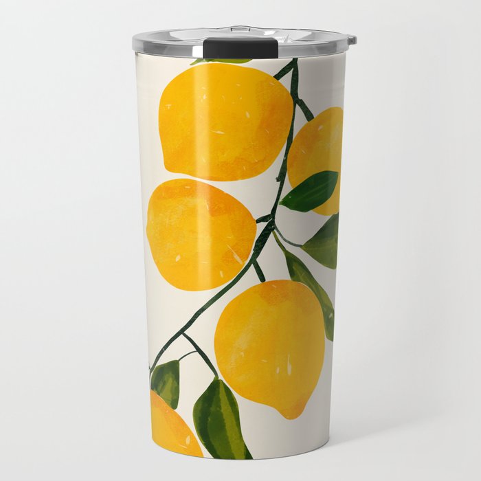 Lemon 3 Travel Mug Gallery Image 1