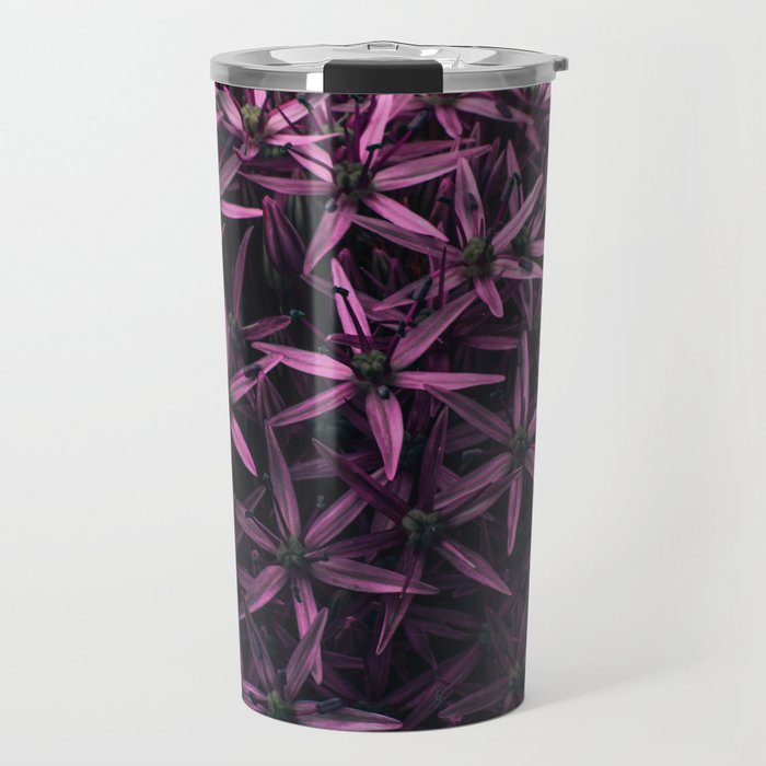 Allium Flower Travel Mug Gallery Image 1