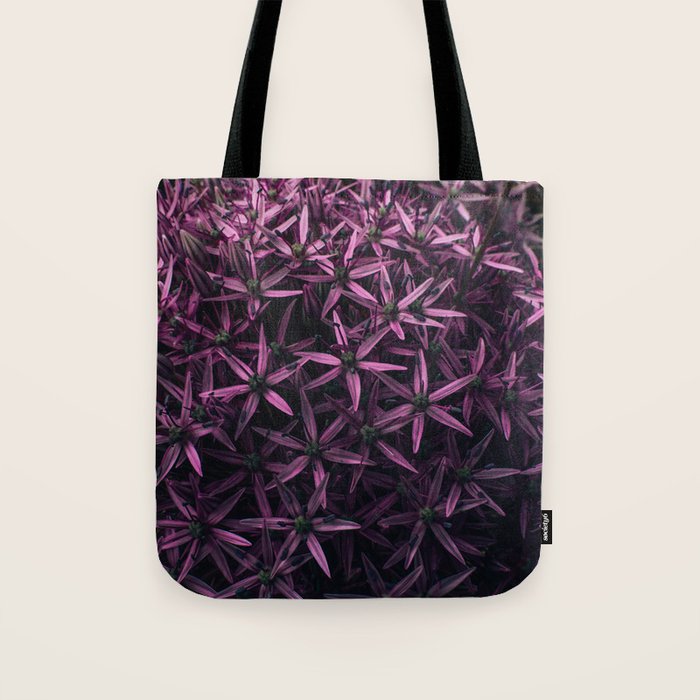 Allium Flower Tote Bag Gallery Image 1