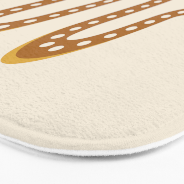 Minimal Snake - Desert Orange II Bath Mat Gallery Image 3