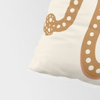 Minimal Snake - Desert Orange II Pillow Sham Gallery Image 4