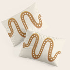 Minimal Snake - Desert Orange II Pillow Sham Gallery Image 3
