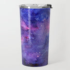 Galaxy Pattern Watercolor Travel Mug Gallery Image 2