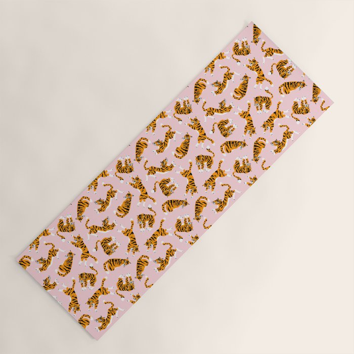Cute tigers Yoga Mat Gallery Image 1