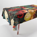 Night Botanical Forest Tablecloth Gallery Image 1