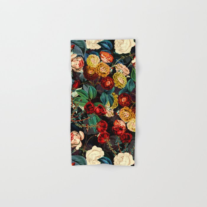 Night Botanical Forest Bath Towel Gallery Image 1