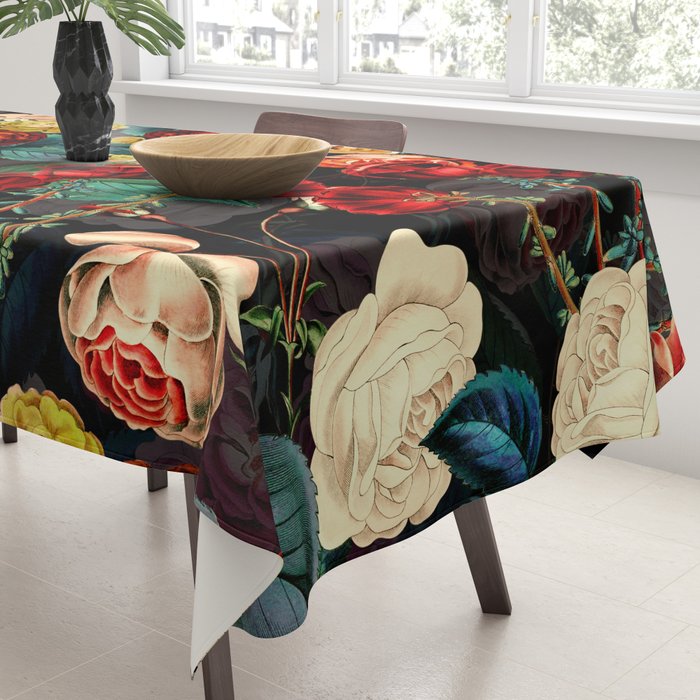 Night Botanical Forest Tablecloth Gallery Image 3