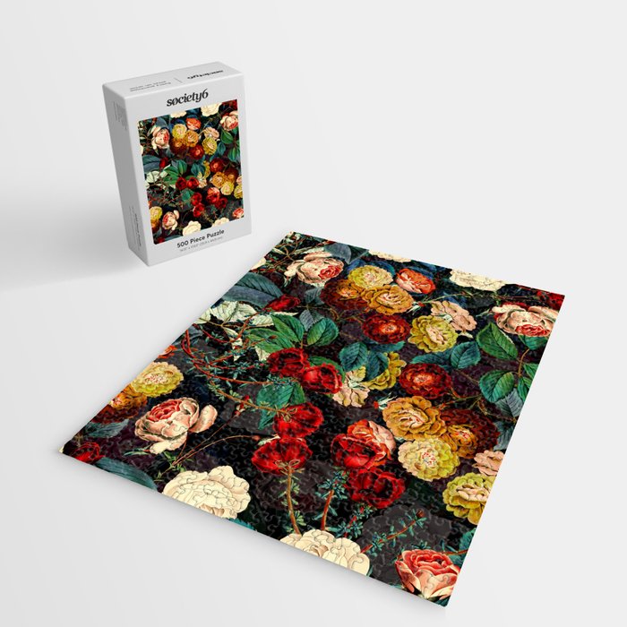 Night Botanical Forest Jigsaw Puzzle Gallery Image 2