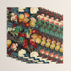 Night Botanical Forest Wrapping Paper Gallery Image 3