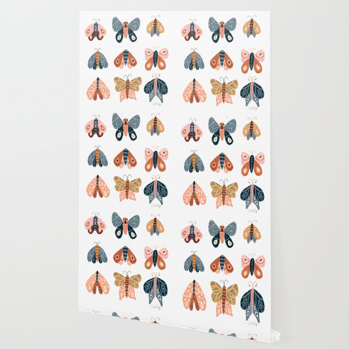Moth Specimens â Yellow Wallpaper Gallery Image 2