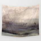 Two Horses Wall Tapestry Gallery Image 4