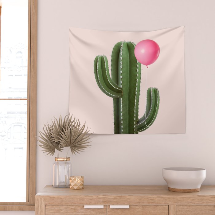 PRICKLY FRIENDS Wall Tapestry Gallery Image 2