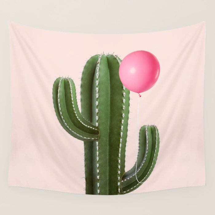 PRICKLY FRIENDS Wall Tapestry Gallery Image 4
