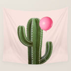 PRICKLY FRIENDS Wall Tapestry Gallery Image 4