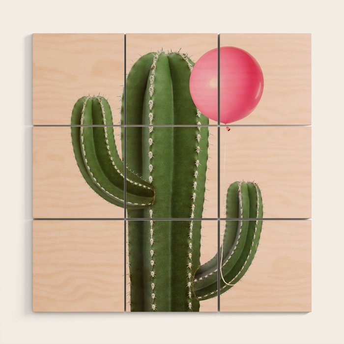 PRICKLY FRIENDS Wood Wall Art Gallery Image 1