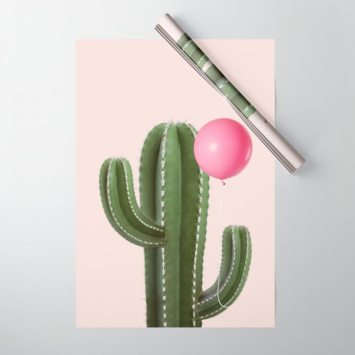 PRICKLY FRIENDS Wrapping Paper Gallery Image 1