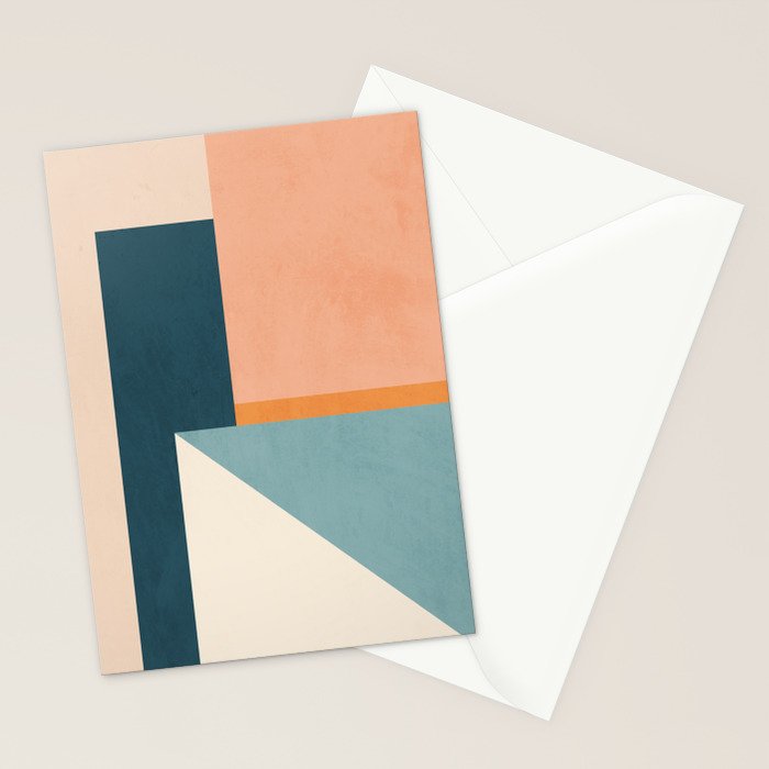 Minimal Abstract 16 Stationery Card Gallery Image 2