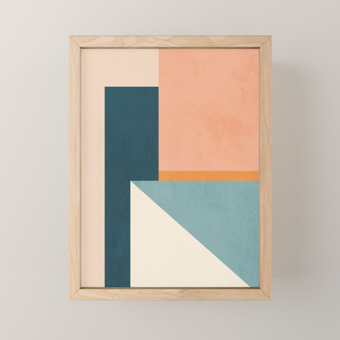 Minimal Abstract 16 Mini Art Print Gallery Image 1