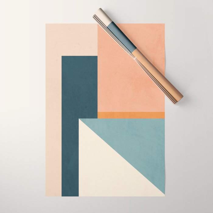 Minimal Abstract 16 Wrapping Paper Gallery Image 1