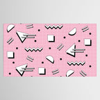 Memphis pattern 70 - 80s / 90s Retro Tablecloth Gallery Image 2