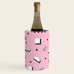 Memphis pattern 70 - 80s / 90s Retro Wine Chiller Gallery Image 1