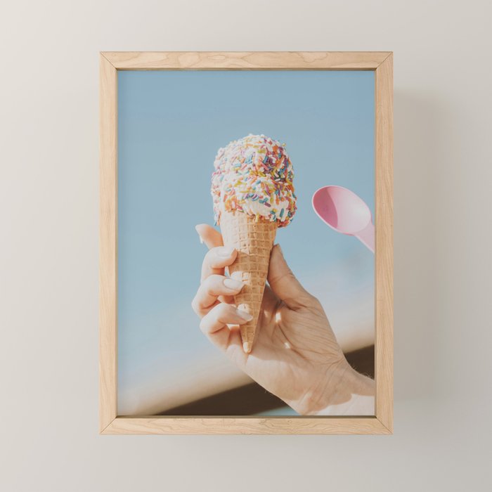 ice cream iii Mini Art Print Gallery Image 1