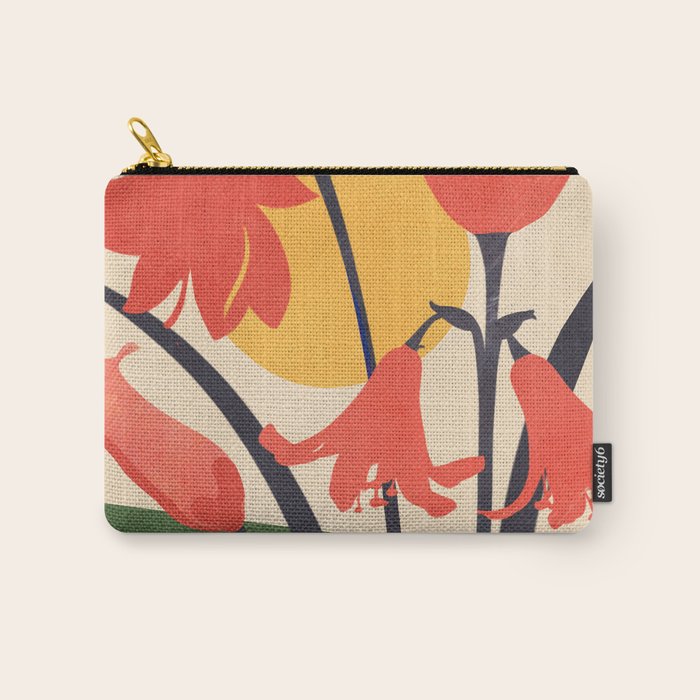 Colorful Bloomscape 2 Carry All Pouch Gallery Image 1