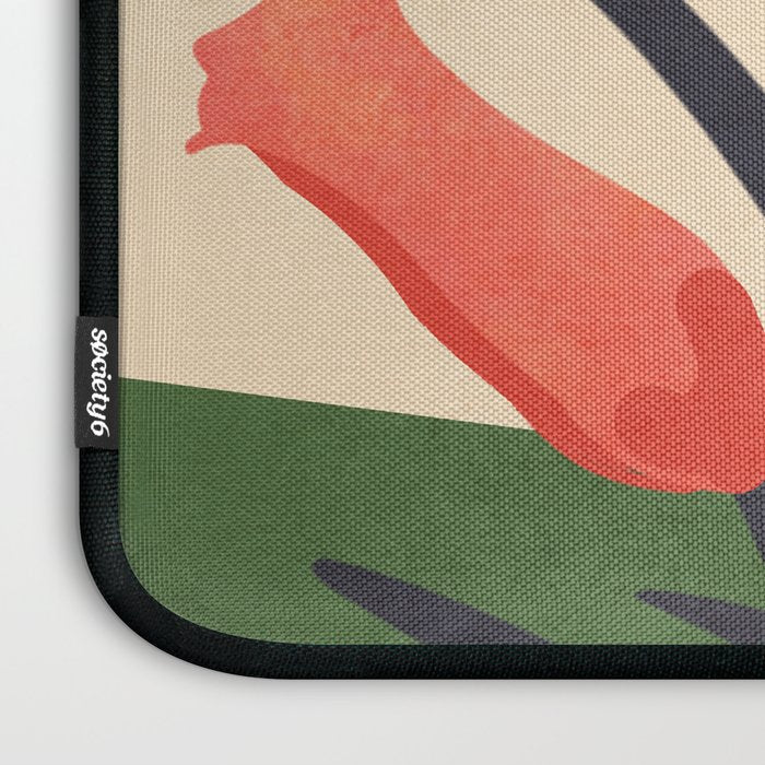 Colorful Bloomscape 2 Laptop Sleeve Gallery Image 3