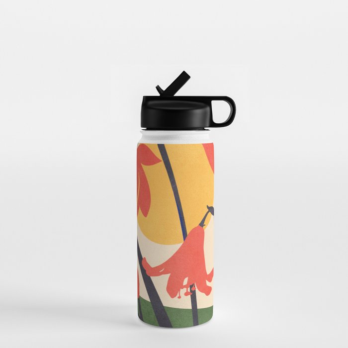 Colorful Bloomscape 2 Water Bottle Gallery Image 1