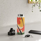 Colorful Bloomscape 2 Water Bottle Gallery Image 4