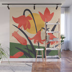 Colorful Bloomscape 2 Wall Mural Gallery Image 1