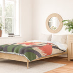 Colorful Bloomscape 2 Duvet Cover Gallery Image 2