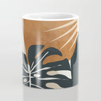 Abstract Art Tropical Leaves 7 Coffee Mug Gallery Image 4