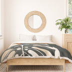 Abstract Art Tropical Leaves 7 Duvet Cover Gallery Image 3