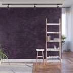 Rough And Tough Texture Fuchsia Purple Plum Blue Wall Mural Gallery Image 1
