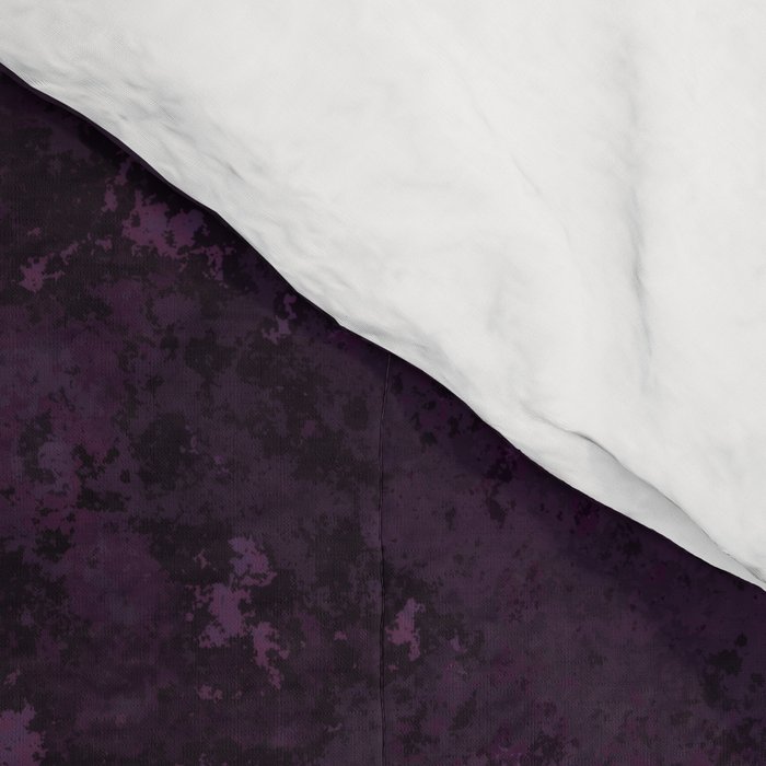 Rough And Tough Texture Fuchsia Purple Plum Blue Comforter Gallery Image 4
