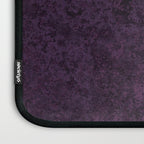 Rough And Tough Texture Fuchsia Purple Plum Blue Laptop Sleeve Gallery Image 3
