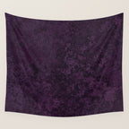 Rough And Tough Texture Fuchsia Purple Plum Blue Wall Tapestry Gallery Image 4