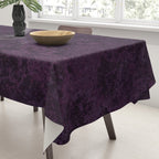 Rough And Tough Texture Fuchsia Purple Plum Blue Tablecloth Gallery Image 3