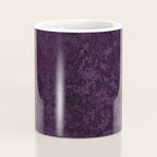 Rough And Tough Texture Fuchsia Purple Plum Blue Coffee Mug Gallery Image 4