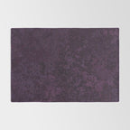 Rough And Tough Texture Fuchsia Purple Plum Blue Rug Gallery Image 2